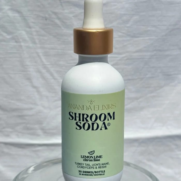 Lemon Lime Shroom Soda® bottle