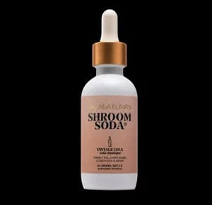 Vintage Cola Shroom Soda bottle