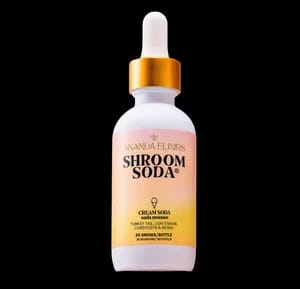 Cream Soda Shroom Soda bottle